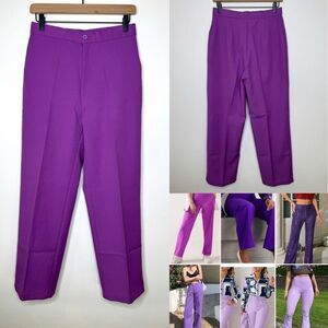 Vintage Levi's Bend Over Dress Pants Women's 6 (vintage 14) purple High-Rise